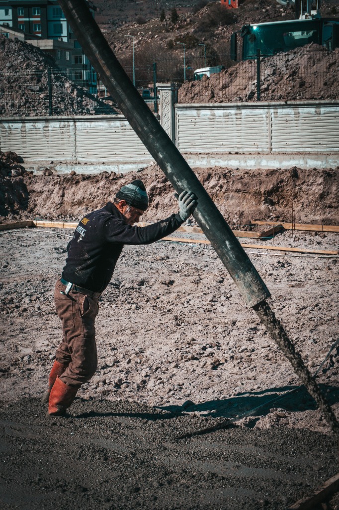 Foundation Ground Line Pumping Site in Woking